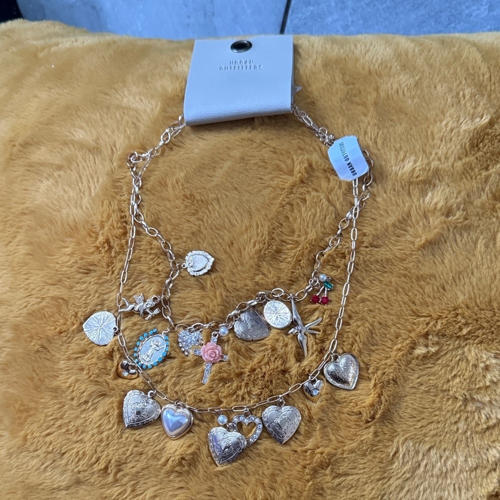 Urban Outfitters Gold Charm Necklace